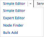 Node_Finder Node Finder menu