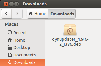 dyn updater the specified account already exist