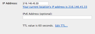 dyn updater dns addresses