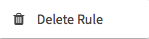 Delete Rule button
